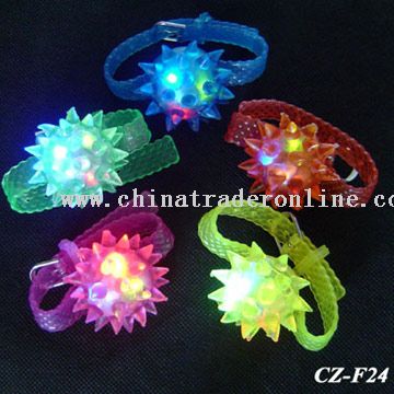 LED Flashing Crystal Star Bracelet  from China